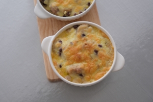 里芋と小豆のチキングラタン